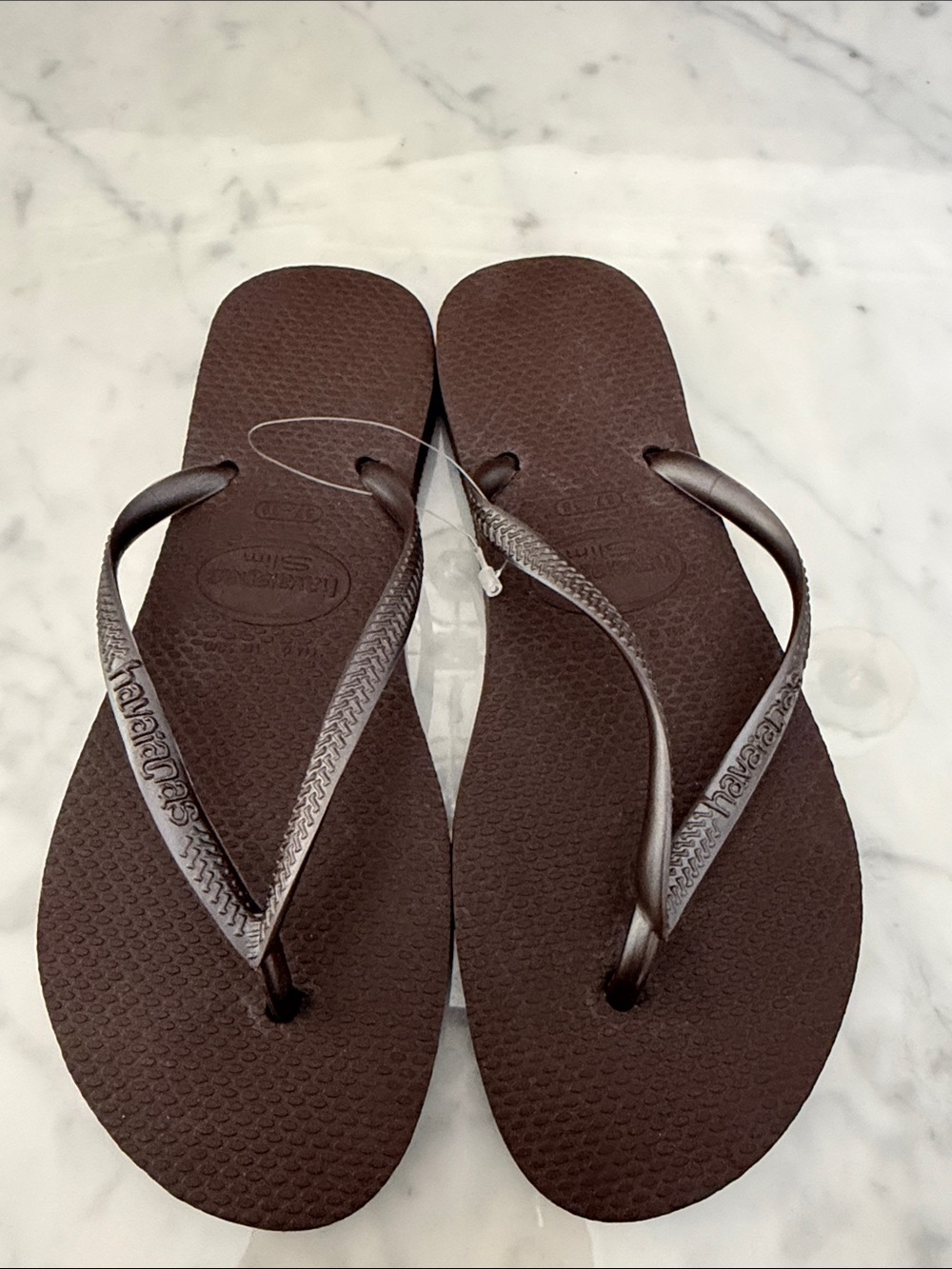 Havaianas Women’s Flip Flop Sandals - Dark Brown